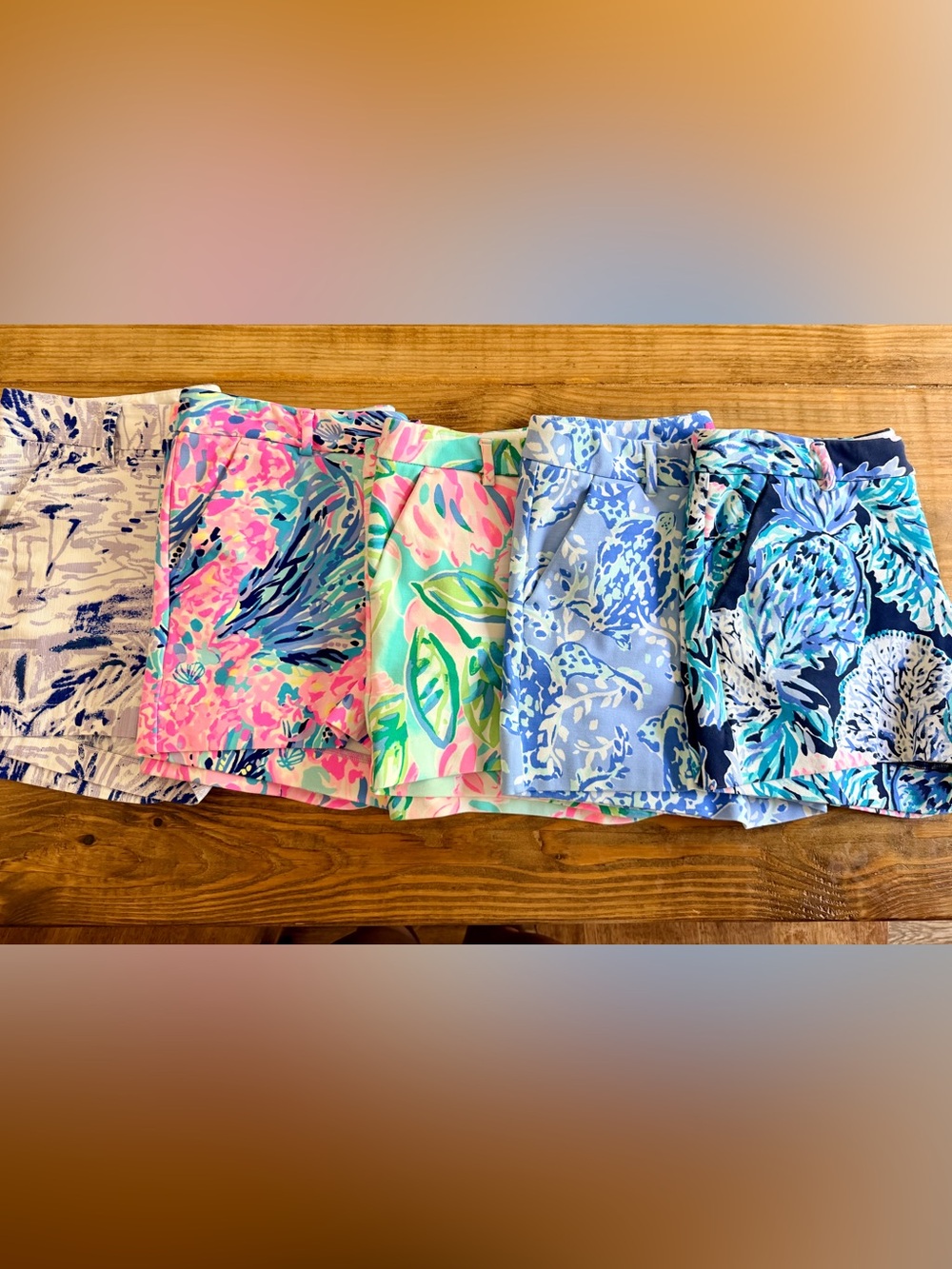 Lilly Pulitzer Size 4 Shorts Bundle – 16 Pieces | Buttercup, Callahan + Skort - Picture 4 of 7